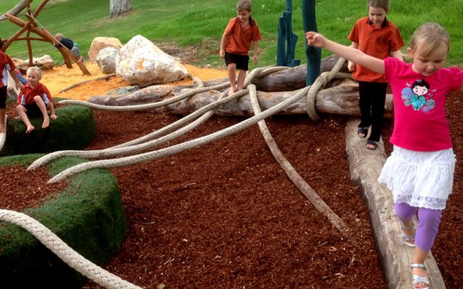 Webber Reserve Nature Based Playground Design Willagee Perth WA